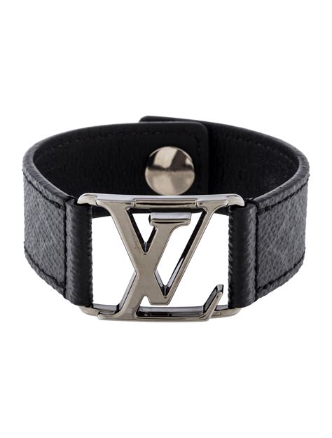 men bracelet lv|louis vuitton bracelet men black.